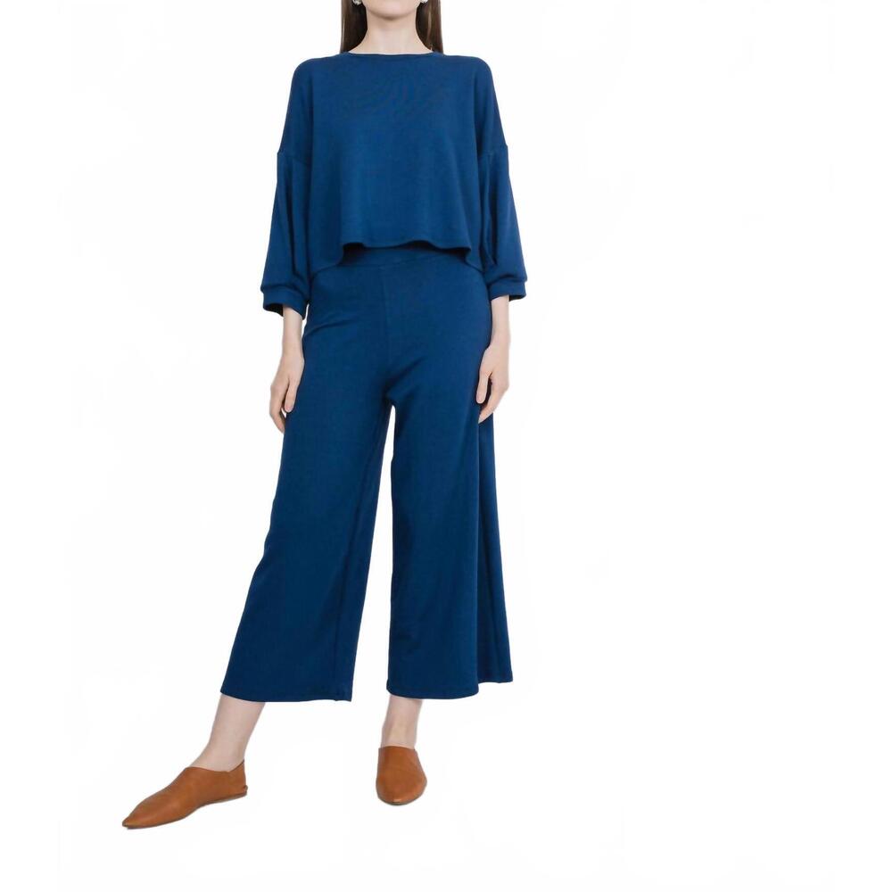 NEW CORINNE COLLECTION millie top in sapphire